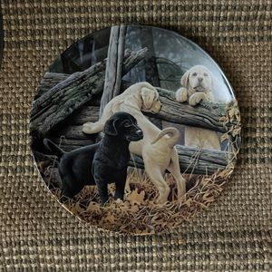 COLLECTOR Plate, Bradford Exchange, Dog Days by Jerry Gadamus, “Little Rascals”